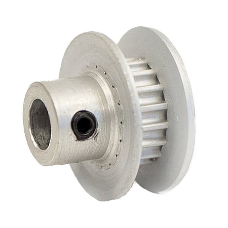 17-2P03-6FA2, Timing Pulley, Aluminum, Clear Anodized